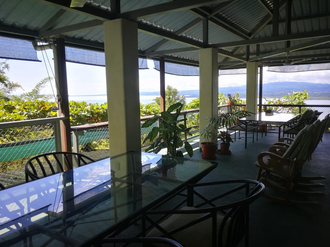 The Ocean view of the Golfo Dulce, from an Osa Peninsula House located on the Highlands